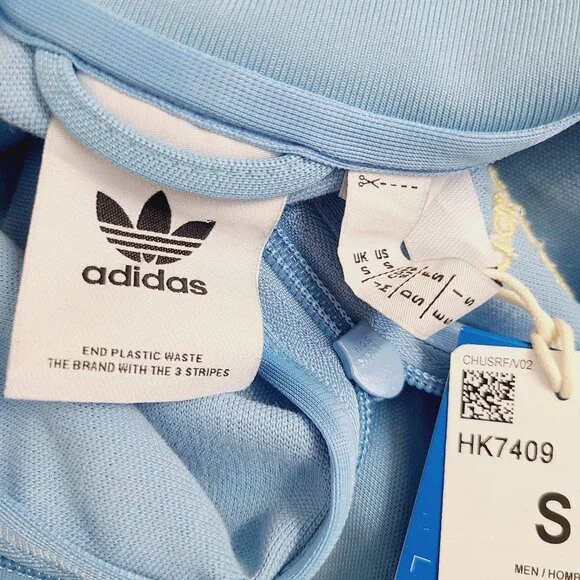 Adidas Beckenbauer FB Nations Track Jacket HK7409 Size S Blue